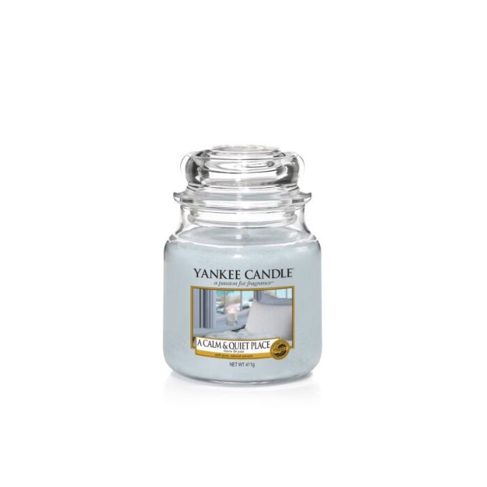 Yankee Candle - A Calm and Quiet Place Medium Jar-1